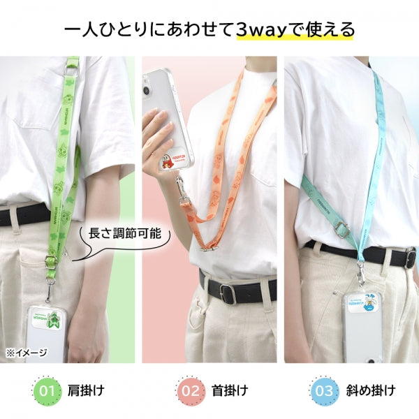 『 ポケットモンスター 』/ ショルダーストラップ ストラップホルダー セット