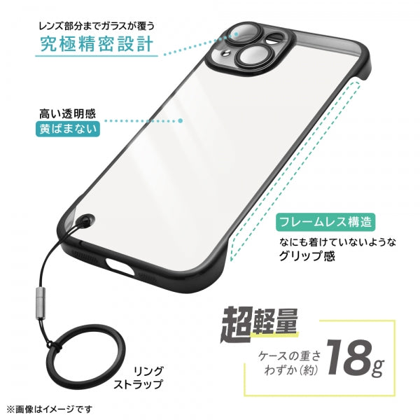 超軽量 ハードケース ウルトラライト リングストラップ付き