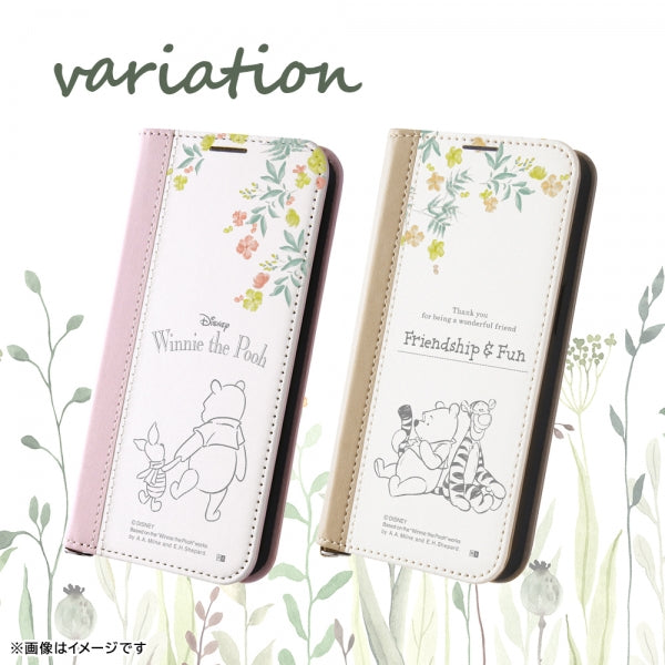 ディズニー手帳型レザーケース Noble