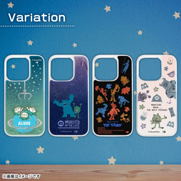 ディズニー ピクサーラメ グリッターケース