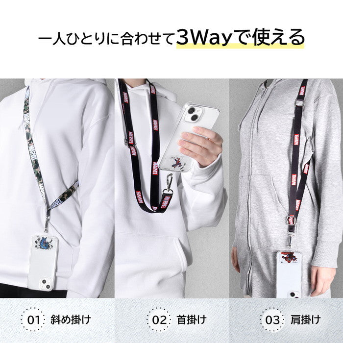 #カラー_マーベルロゴ_ブラック/スパイダーマン_4