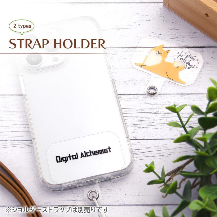 #カラー_柴犬_Happy Holidays