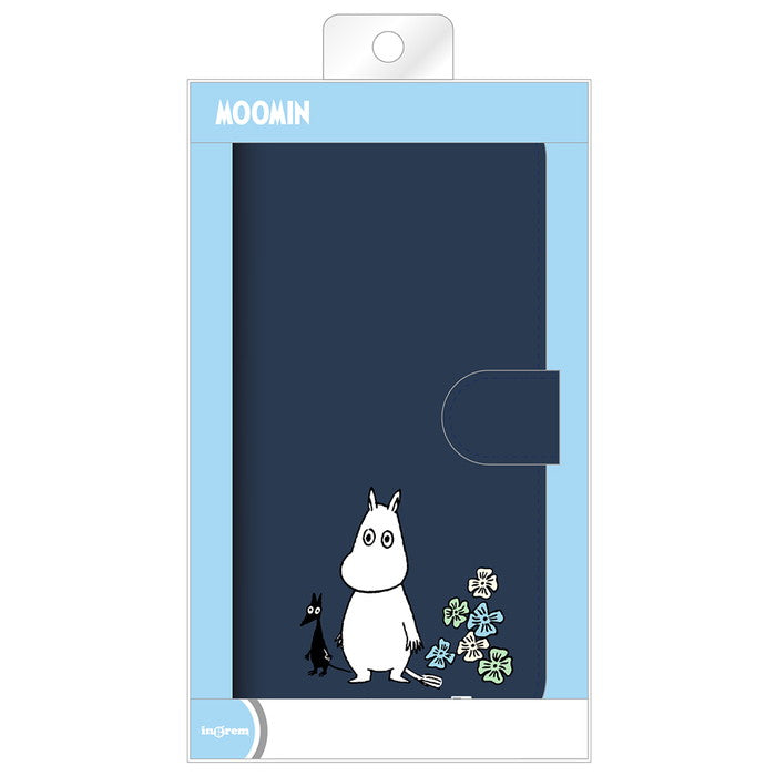 #カラー_ムーミンとお花