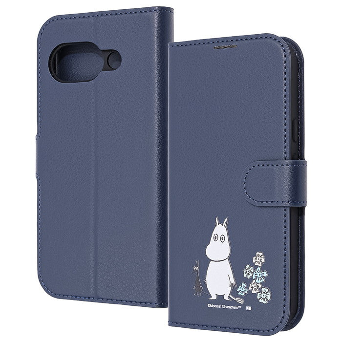 #カラー_ムーミンとお花