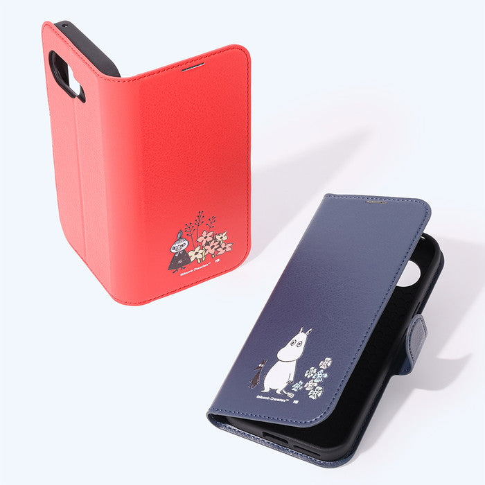 #カラー_ムーミンとお花