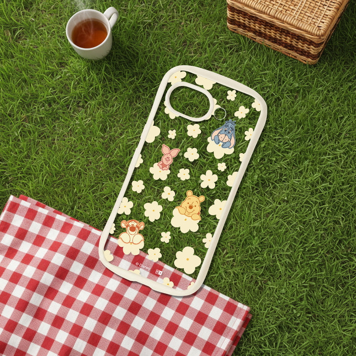 #カラー_プーさんと仲間達_花柄2