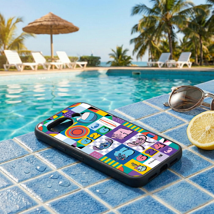 #カラー_スティッチとエンジェル_総柄