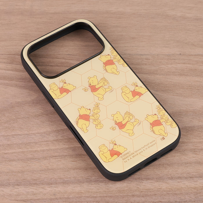 #カラー_プーさんとはちみつ_総柄