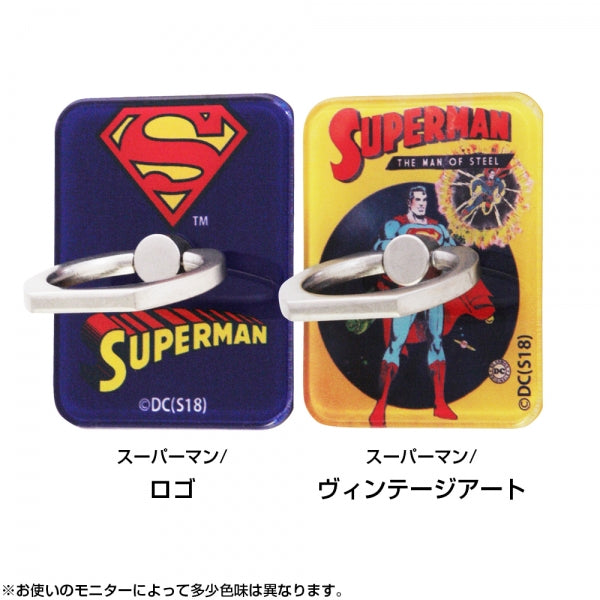 スマートフォン用リング アクリル スーパーマン
