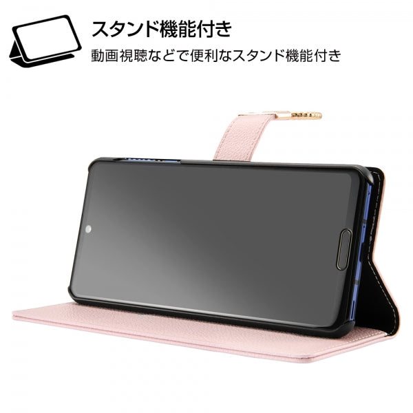 手帳型レザーケース TETRA リング付き