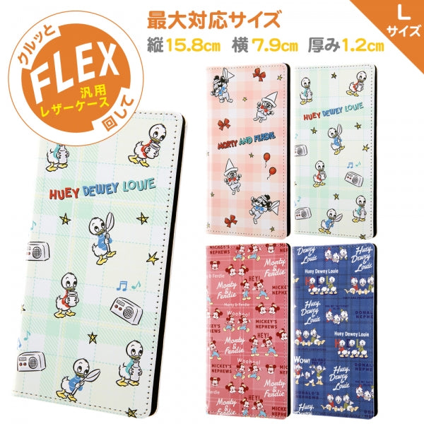 手帳型ケース FLEX L ディズニー