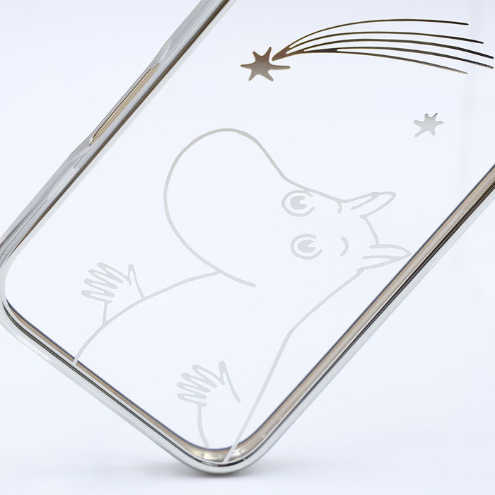 iPhone 16用】ムーミン / 衝撃吸収 バンパー メタリック