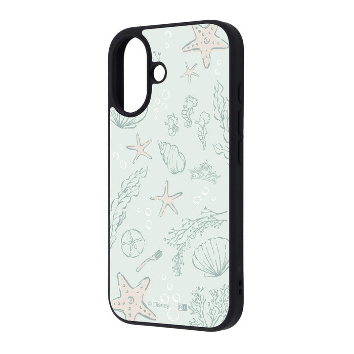 ディズニー / maru 衝撃吸収 バンパー ハイブリッドケース / アリエル_アイコン