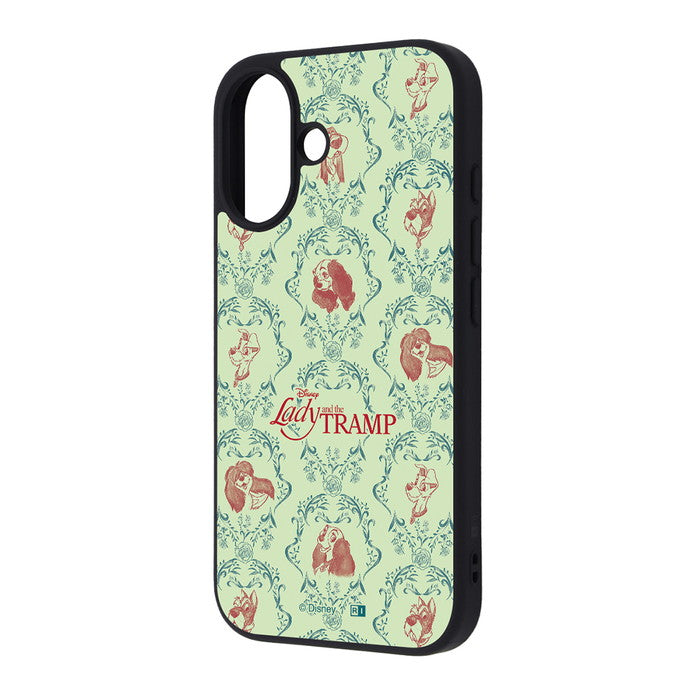 限定100個【吉田さんちのファミリー日記監修】ディズニー / maru 衝撃吸収 バンパー ハイブリッドケース / わんわん物語_レリーフ