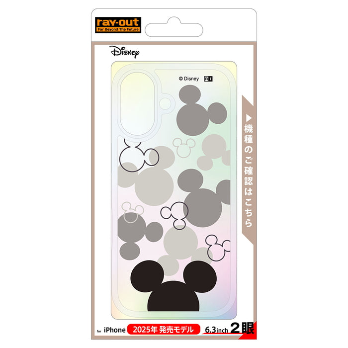 iPhone 17用】ディズニー / 耐衝撃 ハイブリッドケース / ミッキーマウス