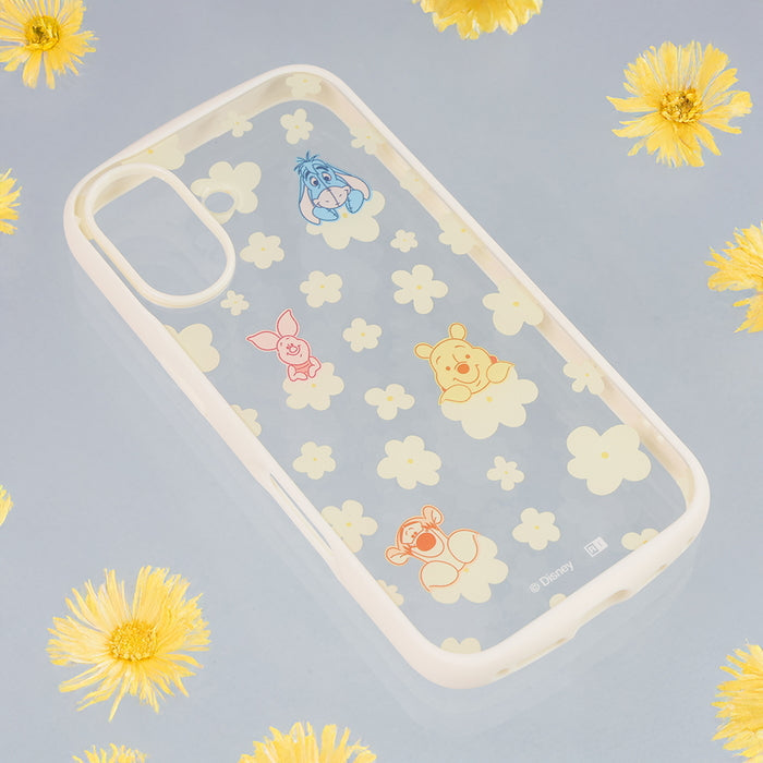 #カラー_プーさんと仲間達_花柄2