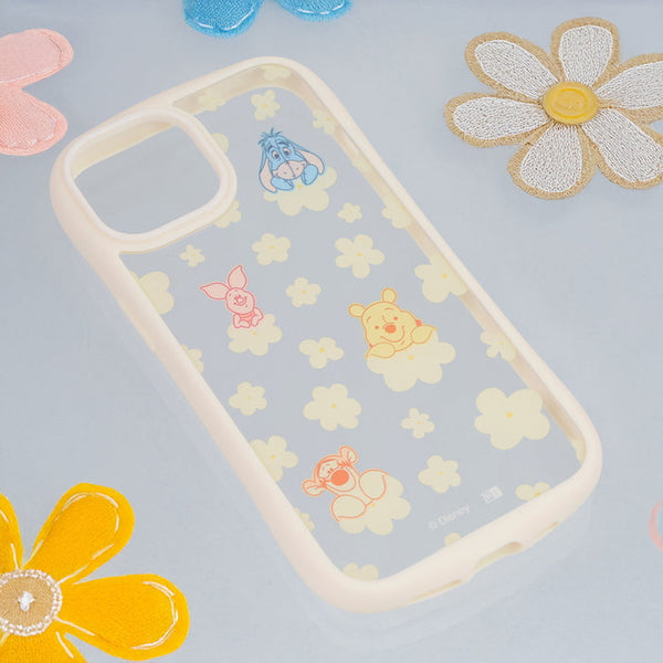 プーさんと仲間達_花柄2