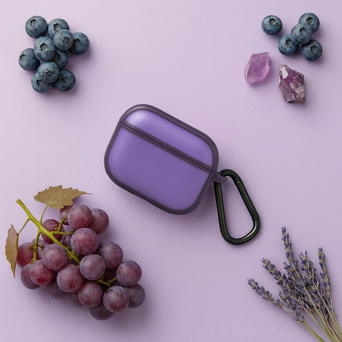 AirPods Pro 3 / 耐衝撃 カラーケース シルキーマット / ブラック