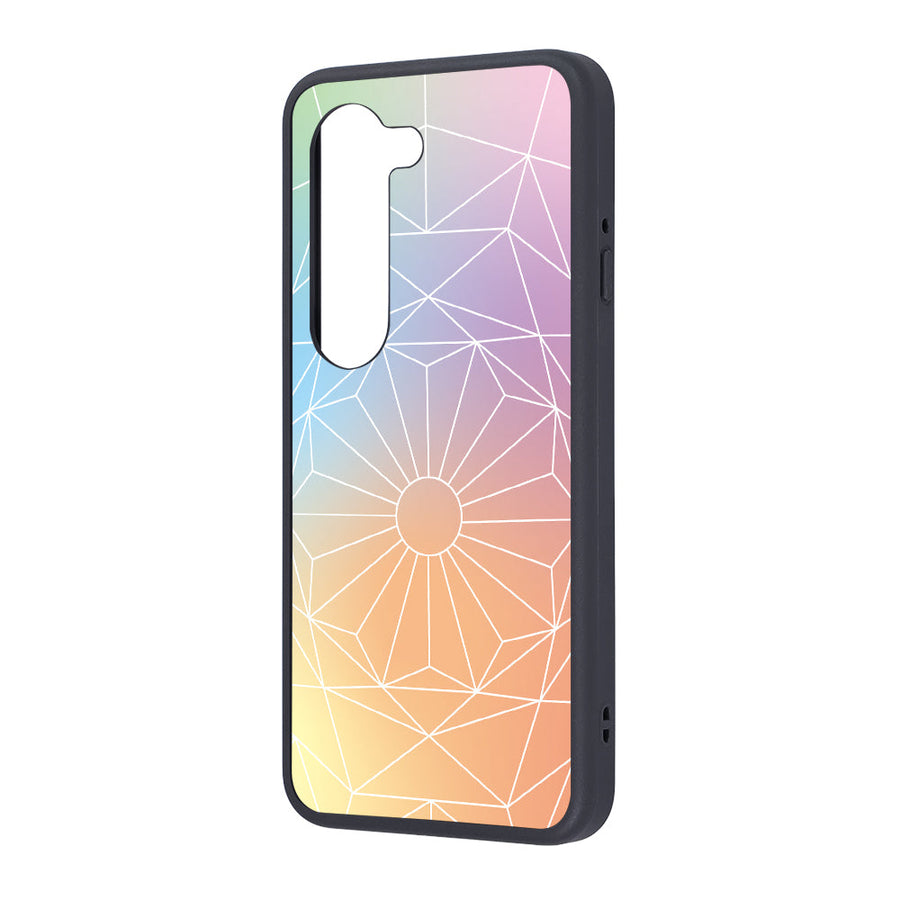 maru 衝撃吸収 バンパー ハイブリッドケース / ステンドグラス