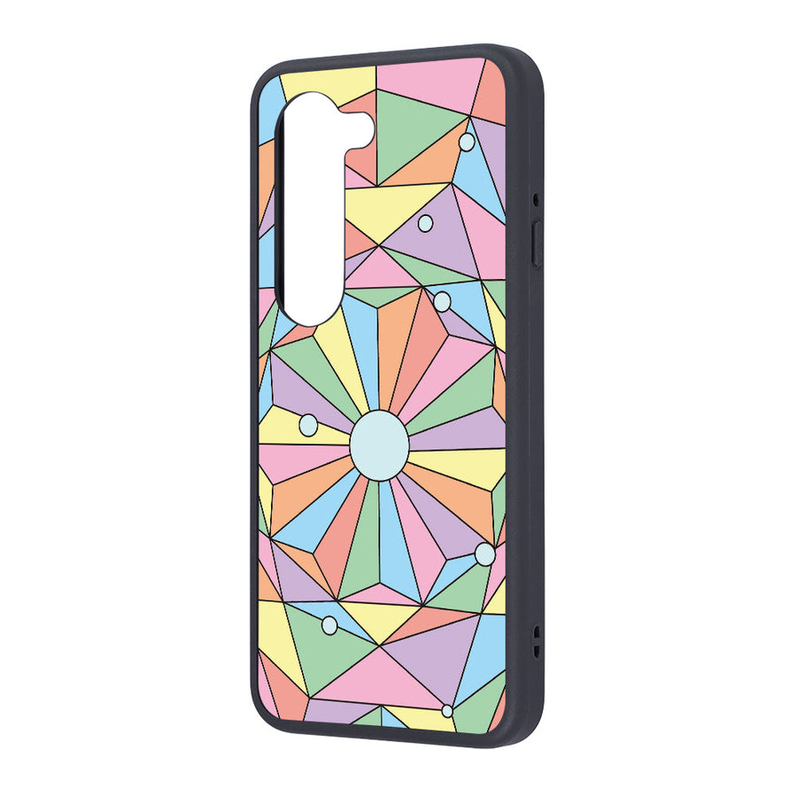 maru 衝撃吸収 バンパー ハイブリッドケース / ステンドグラス_2